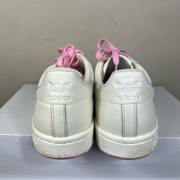 Adidas Continental 80 Off White Pink Sneakers - Picture 5 of 7